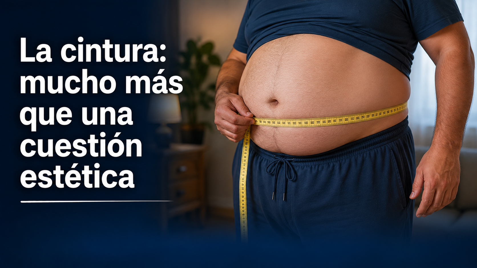 cintura-obesidad-abdominal-disfuncion-erectil Cintura abdominal aumentada medida con cinta métrica en un hombre