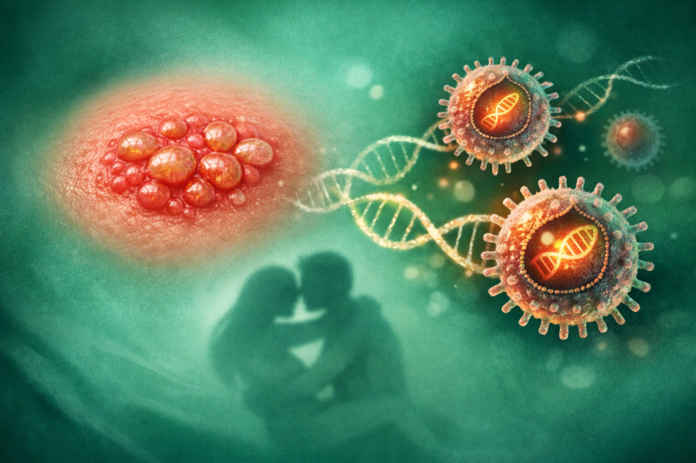 Herpes genital 12 Herpes genital en hombres: ampollas y úlceras características del virus del herpes simple