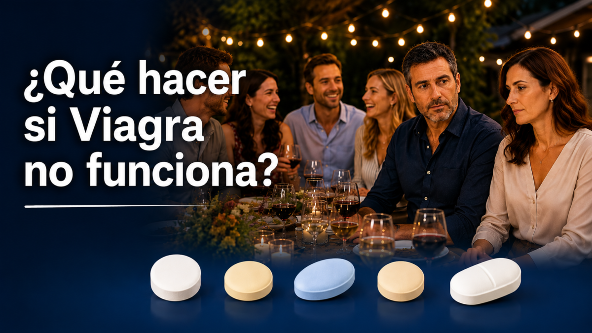 ¿Qué hacer si Viagra no funciona ? Mayte 2 Qué hacer si Viagra no funciona: alternativas para la disfunción eréctil